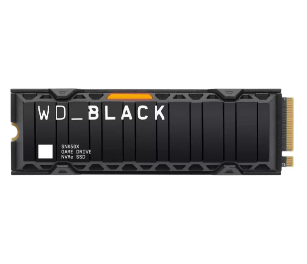 WD Black SN850X 1TB M.2 (PCIe Gen4) SSD NVMe z radiatorem WDS100T2XHE - 1073280 - zdjęcie